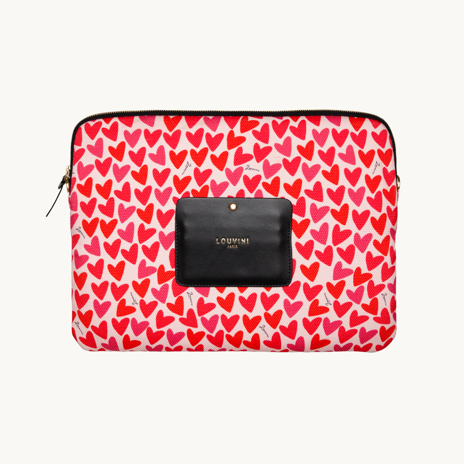 Louvini Paris - Wholesale Laptop/Tablet Case - Women's - Pochette ordinateur STELLA - Coeurs2
