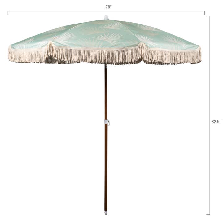 Beach State Summerland Beach Umbrella - Palm Beach for wholesale on Faire5