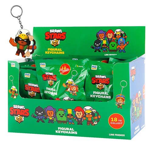 K-Wonderland - Wholesale Keychain - Unisex - Brawl Stars Random Figure Collectable key ring, Zipper charm4