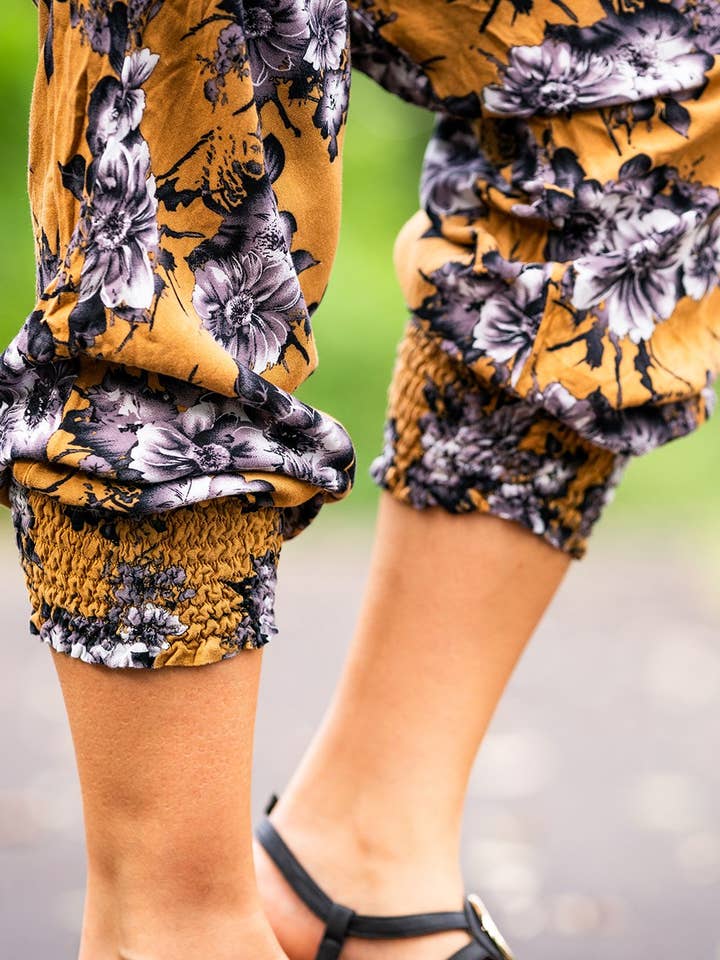 Buddha Pants - Wholesale Jumpsuit - Women's - Flower Harem Jumpsuits By Buddha Pants11