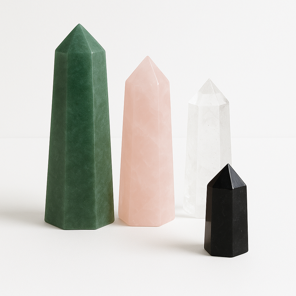 Kreateur Miami - Wholesale Spiritual Stone/Crystal -  Mixed Crystal Towers & Points 20KG Lot – No Size Selection2