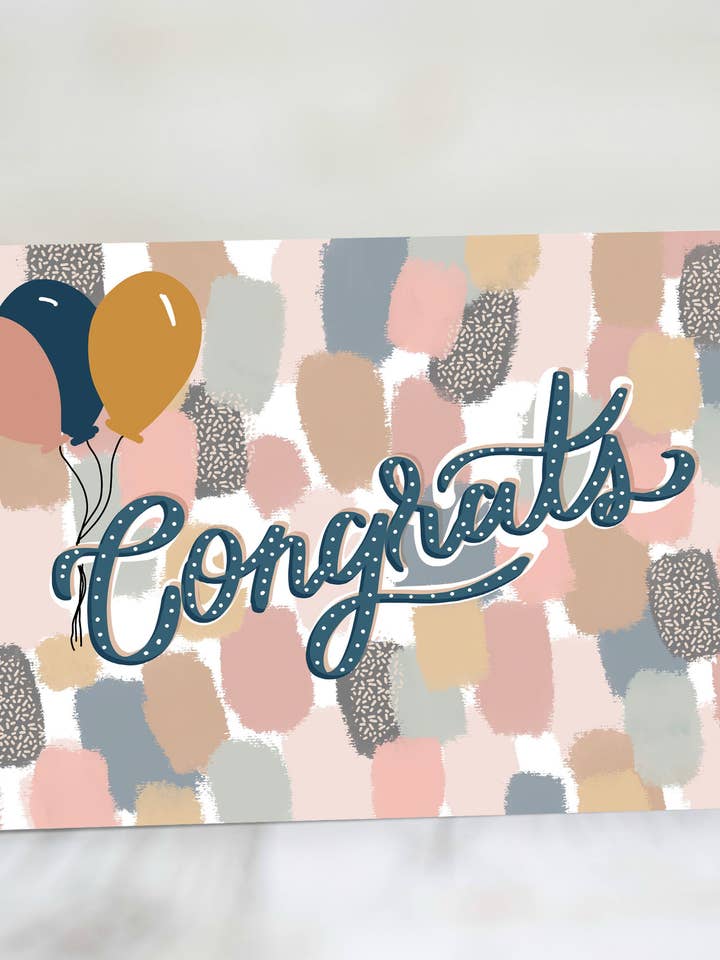 Carte de vœux « Félicitations » pour la vente par Art By Hayle