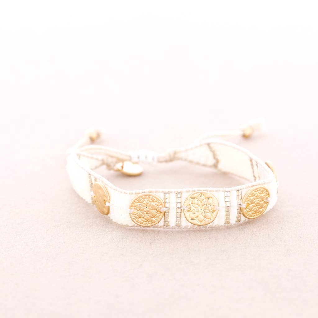 Sonata – Joias personalizáveis por atacado – Pulseira Macramé com Ornamentos de Metal Miyuki Miyuki3