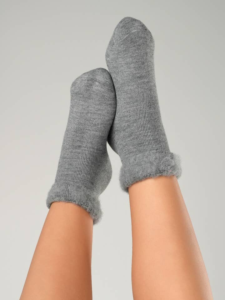 Cocoon Grå Sokker for engroshandel hos WISEN-SOCKS.COM