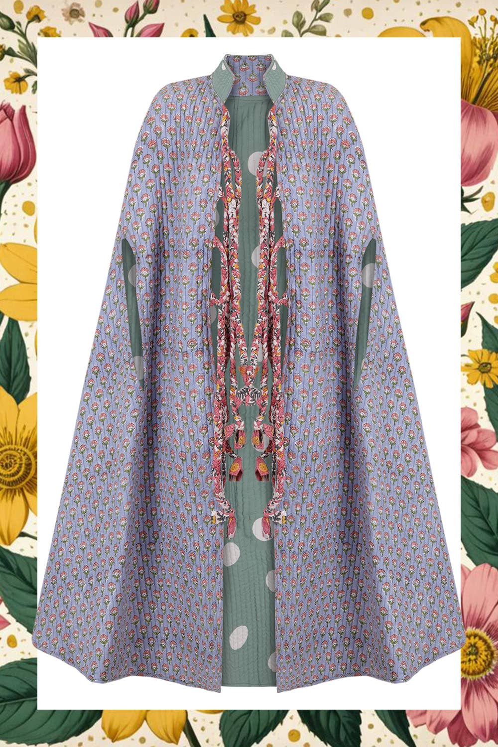 Iturrienea - Wholesale Robe - Women's - REVERSIBLE COTTON CAPE1