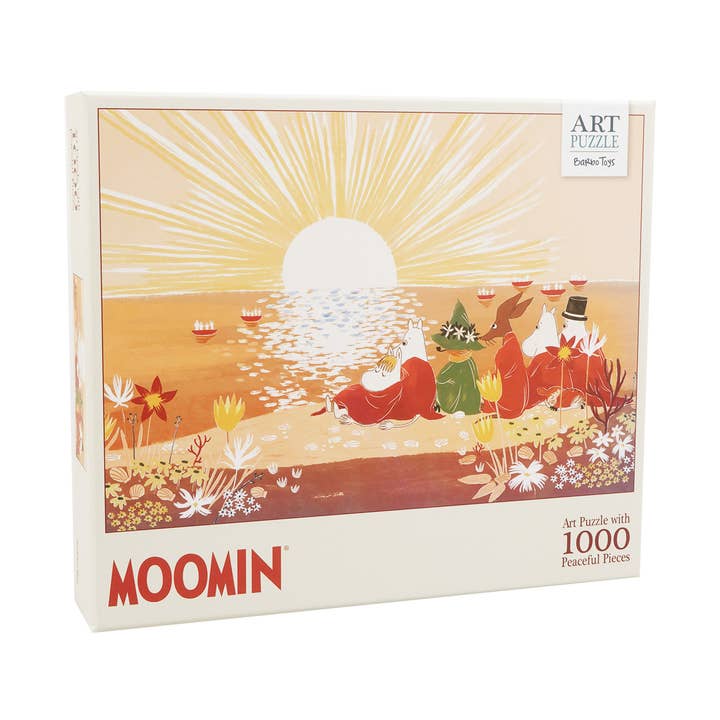 Puzzle d'arte Moomin - 1000 pezzi - Rosso per la vendita all'ingrosso da parte di Barbo Toys