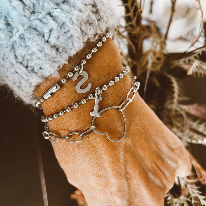 Sosobella Designs - Wholesale Charm/Dangle Bracelet - Open Heart Bracelet1