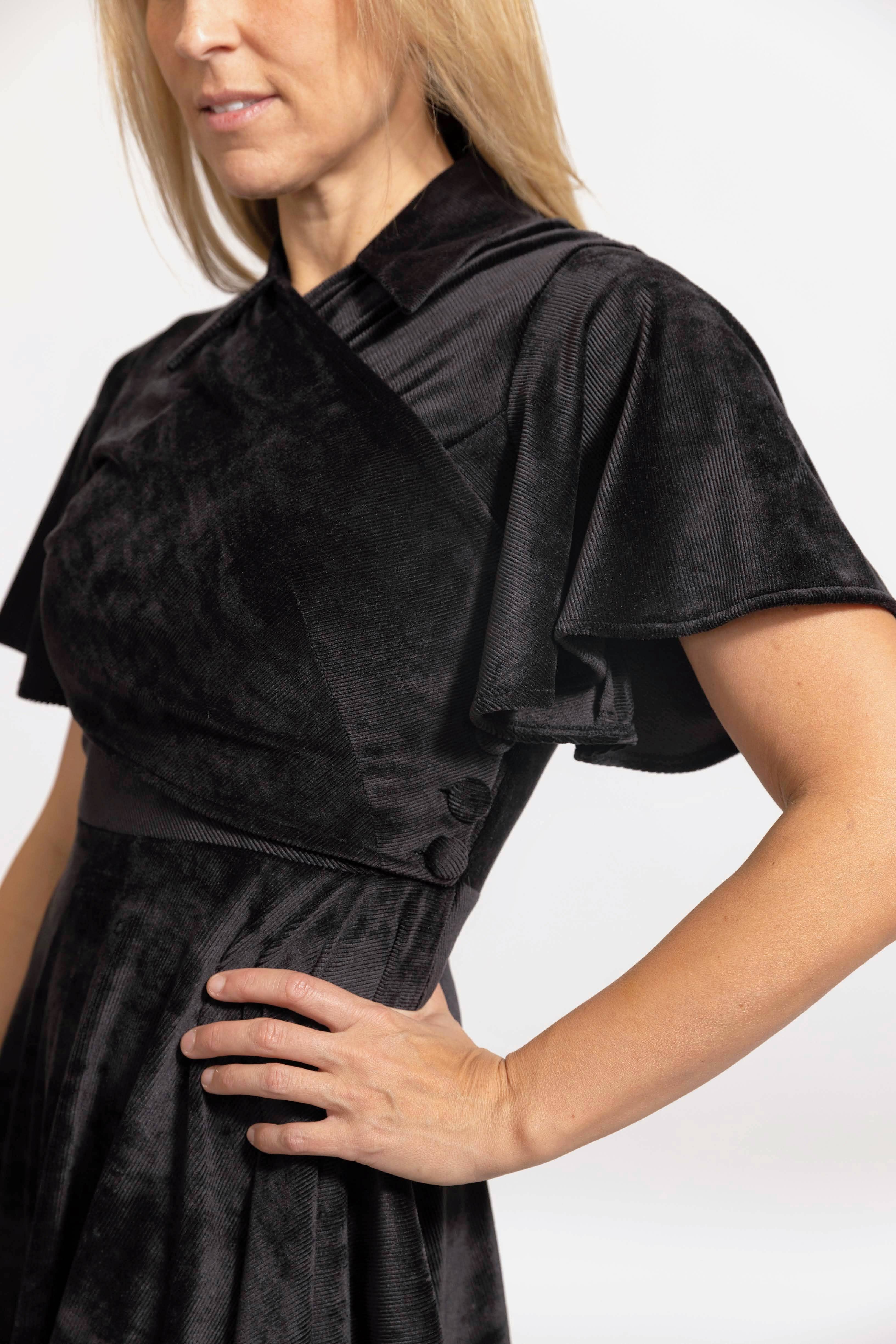 CQuinn - Wholesale Dress - Women's - Savannah Dress - Black3