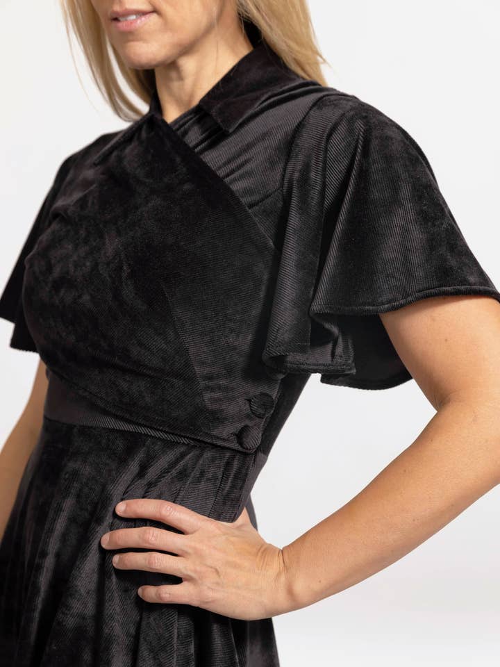 CQuinn - Wholesale Dress - Women's - Savannah Dress - Black3