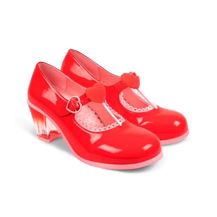 Popping Candy - Wholesale Low heels – Women′s - Hot Chocolate Design Lolita MidHeel