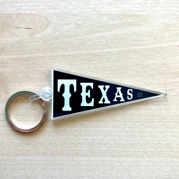 The Sticker Box | Texas Inspired Stickers & Magnets - Wholesale Keychain - Unisex - Texas Keychains - Texas Lover Gift Souvenir Stocking stuffer