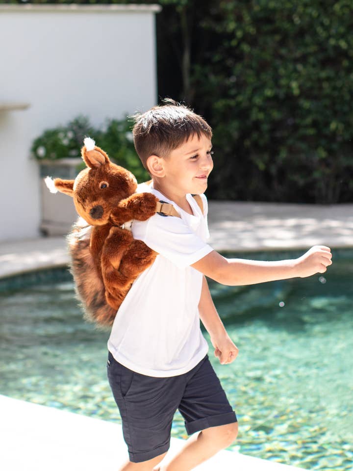 Children's Backpack Squirrel for wholesale by WILD & SOFT