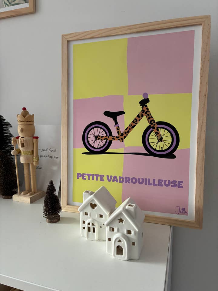 PETITE VADROUILLEUSE LEO pour la vente par Jam création