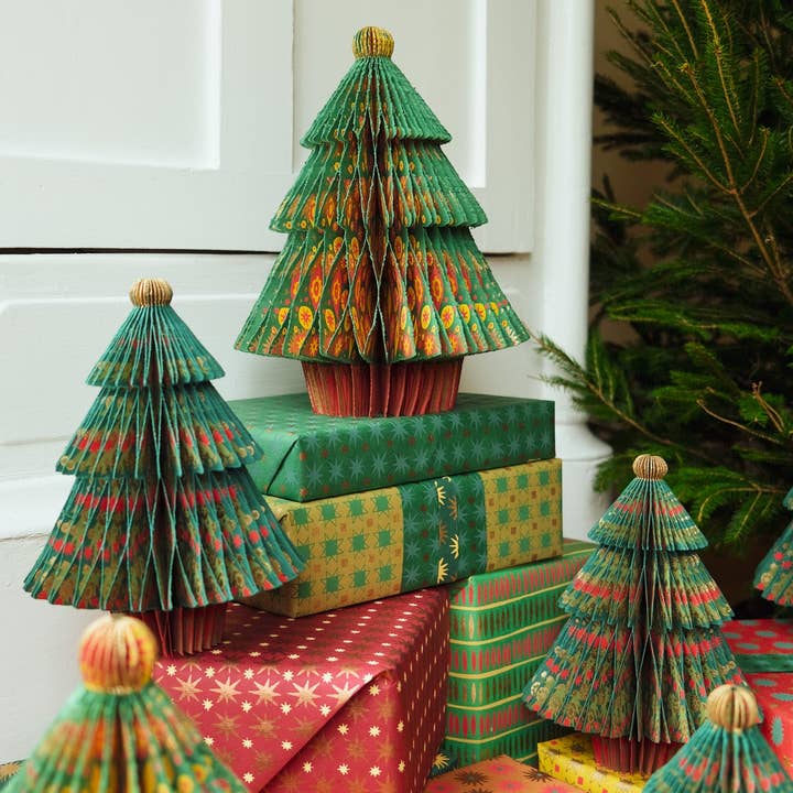 East End Press - Wholesale Christmas Decoration - Fir Tree Honeycomb21