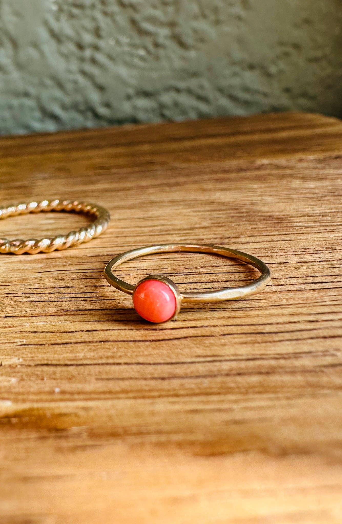 Notions of Lovely - Wholesale Multi-Stone Ring - Skinny Mini Jeweled Stacker Rings - 14k Gold Fill7