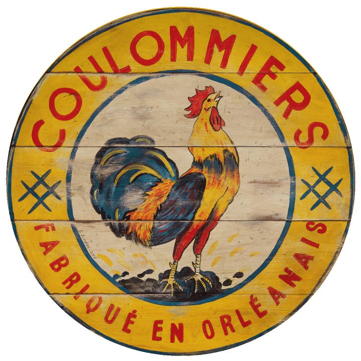 Arte de pared de gallo amarillo para venta al por mayor de Darrellene Designs, LLC