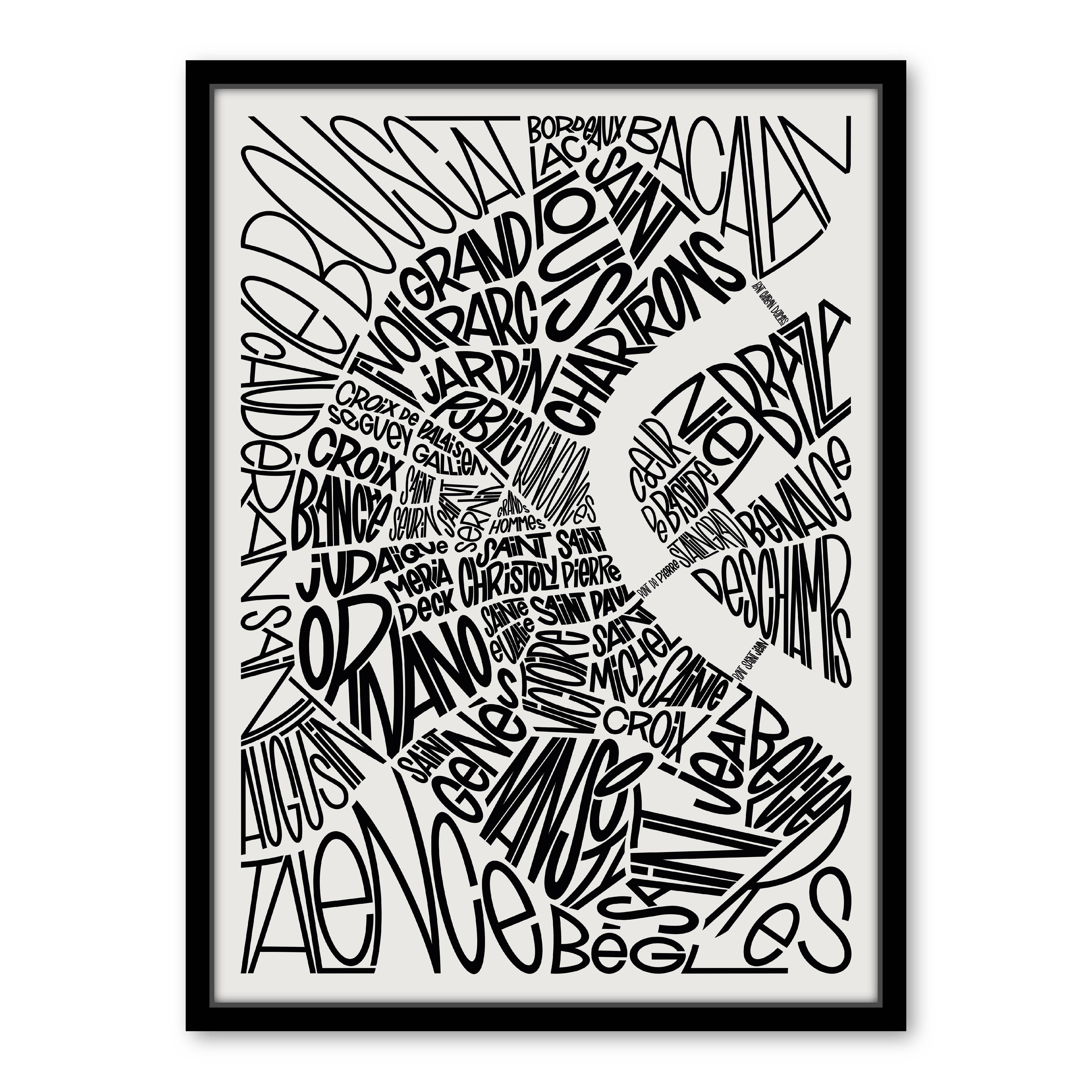 Les Petits Plans – Großhandel Poster – bordeaux8