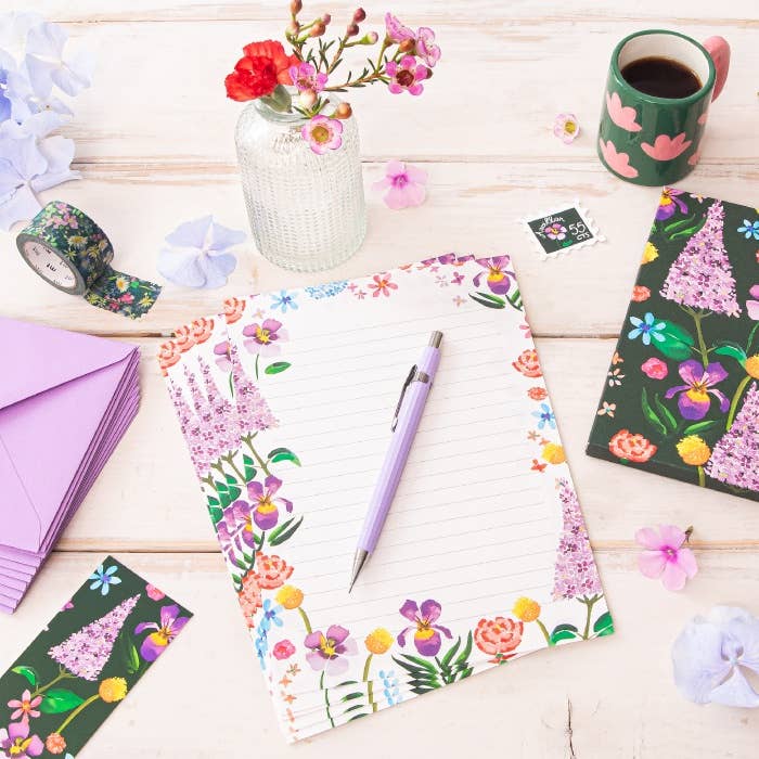 Quartier Libre Papier - Vente Blocs-notes - Coffret de Papier à Lettre Botanique Quartier Libre3