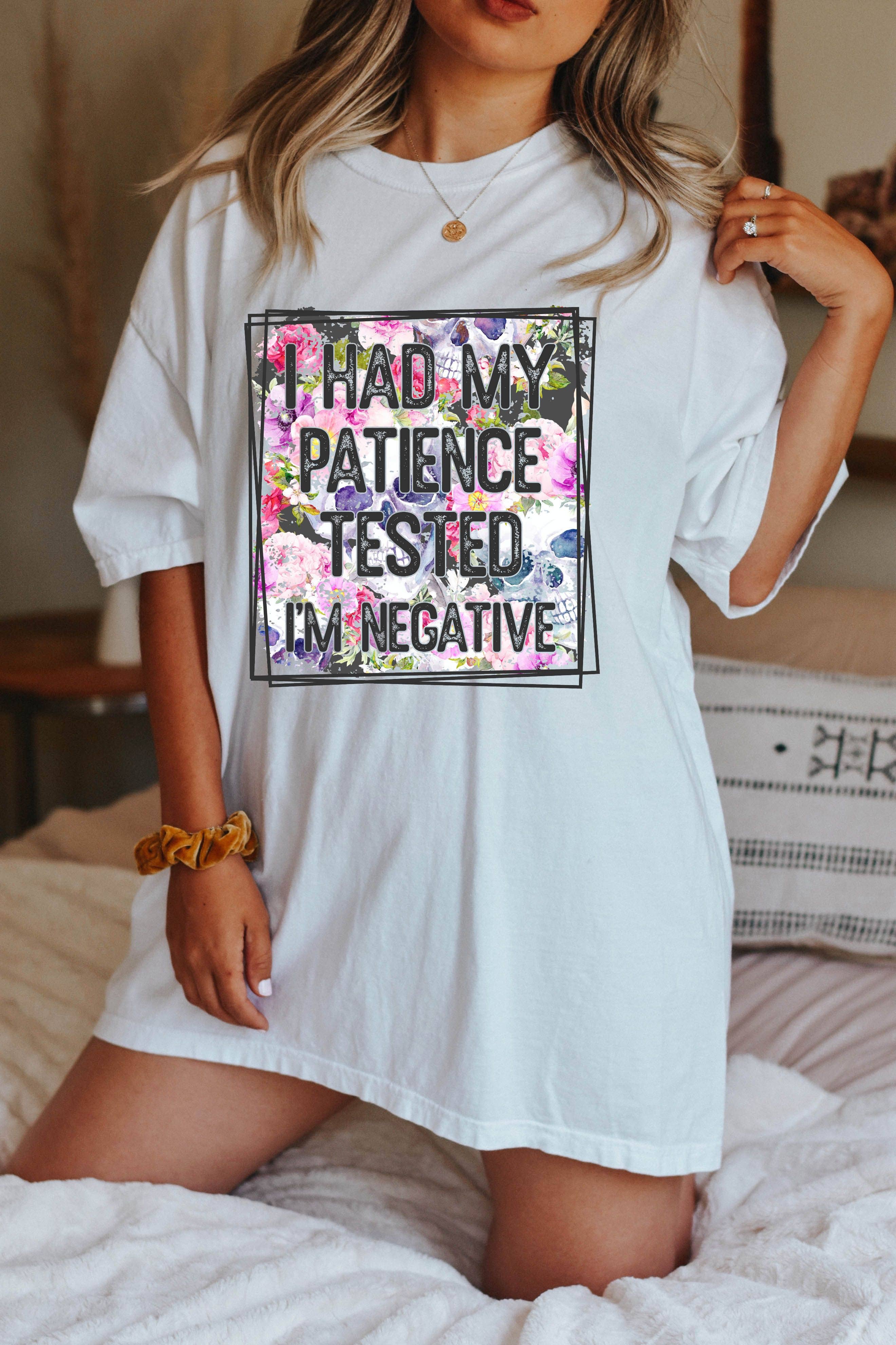 White Patience Tested for wholesale on Faire