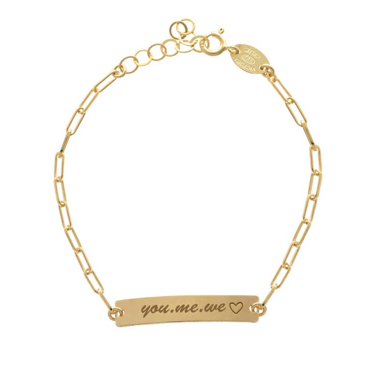 Enamora Heart Bracelet in Silver for wholesale by Victoria Cruz