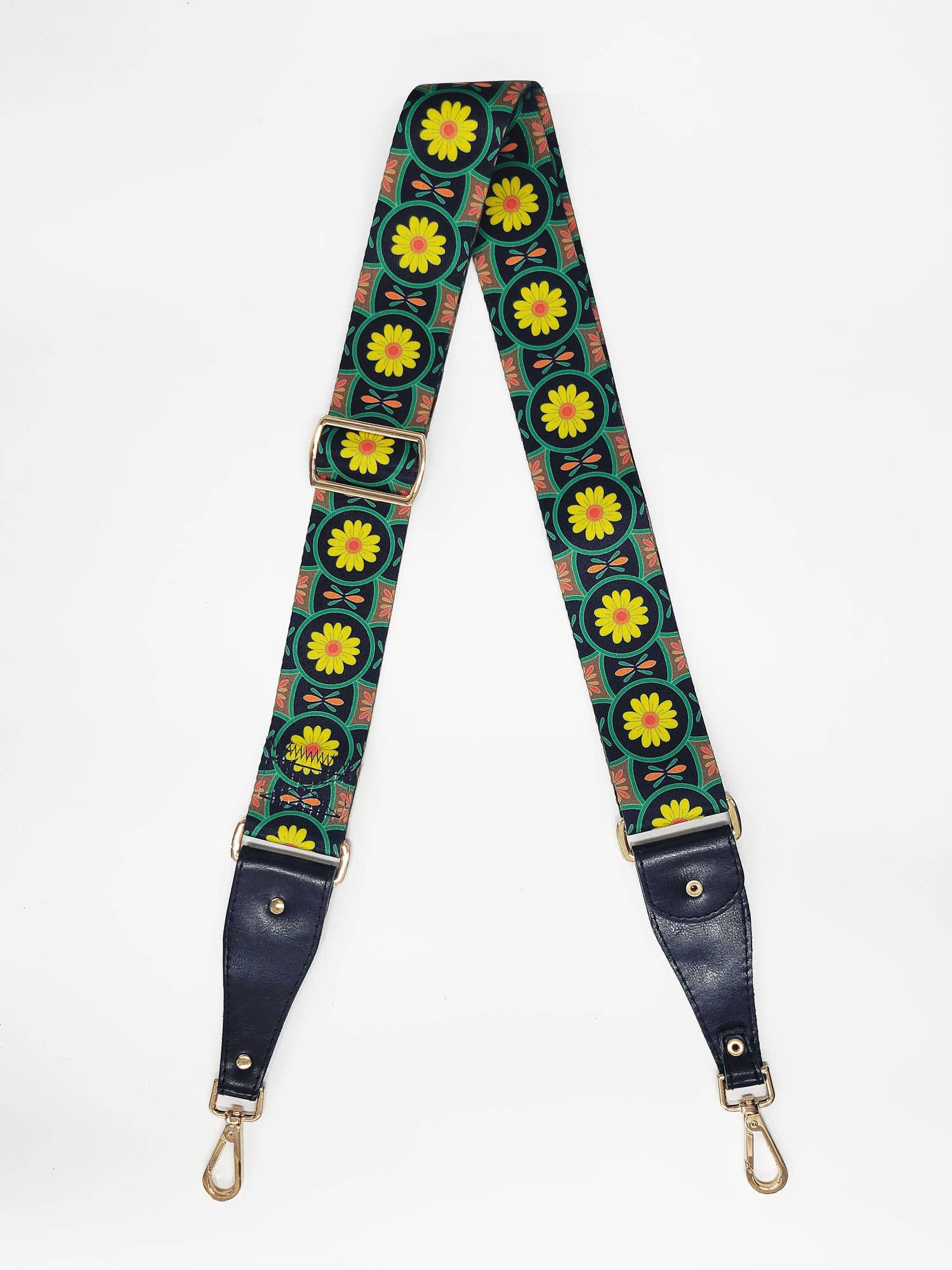 Raj Trading & Imports (USA) Inc. - Vente Sangle pour sac – femme - Bandoulière réglable en nylon pour sac avec impression miel, 7 motifs6