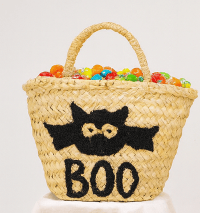 High crafty – wholesale Decal – Party decorations – Personalized Halloween Straw Basket – Custom Name Trick or T3