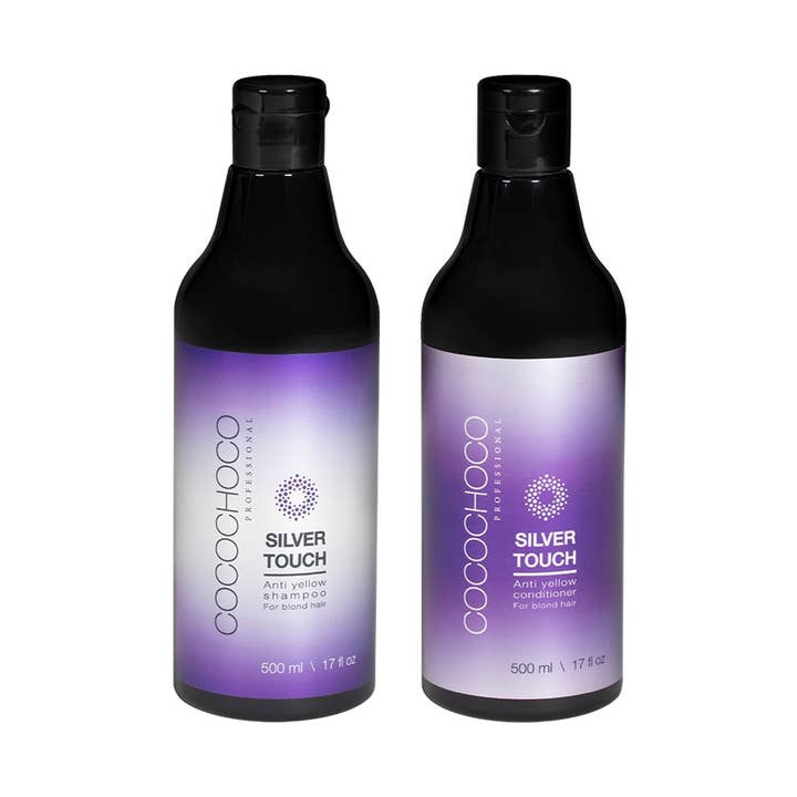 Silver Touch Anti Yellow Shampoo & Conditioner 500ml for wholesale by COCOCHOCO