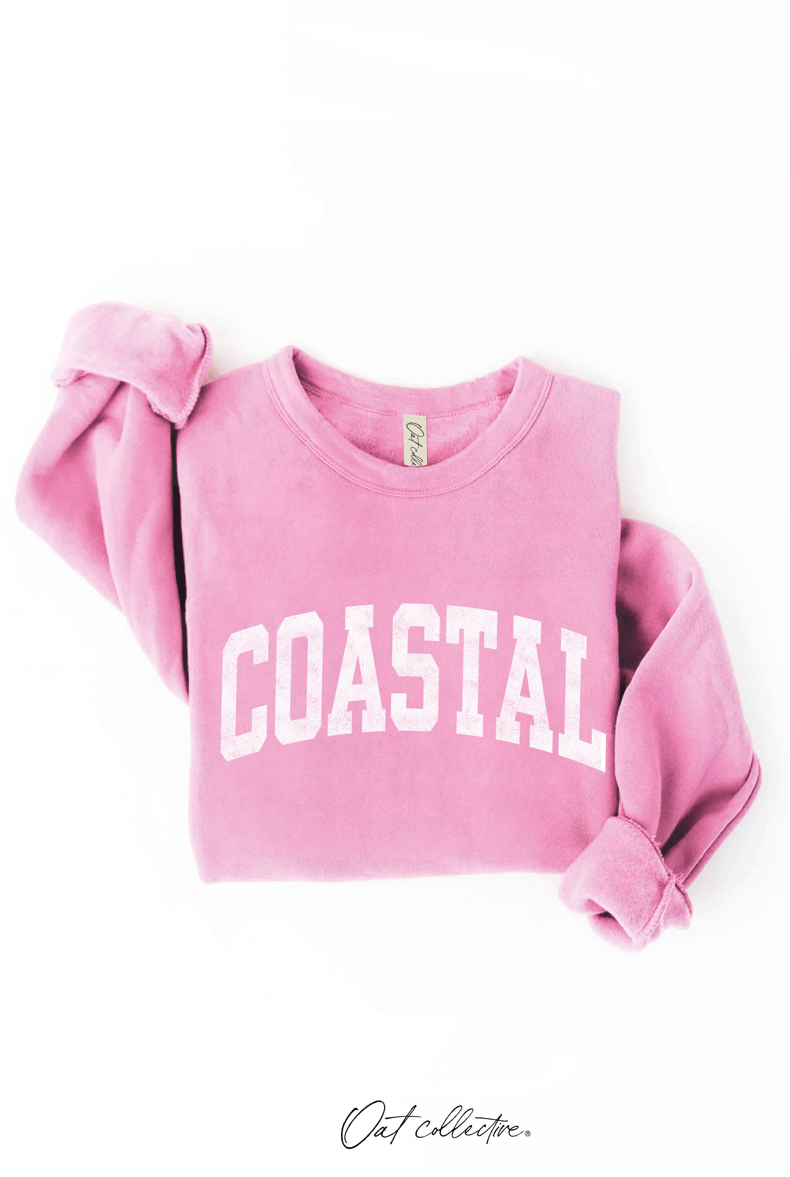OAT COLLECTIVE - Wholesale Graphic Sweatshirt - Women's - COASTAL Graphic Sweatshirt5