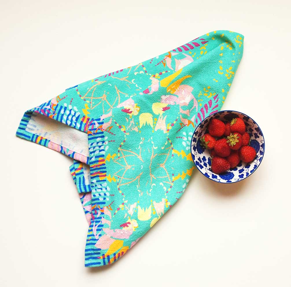 Salsa Verde Design - Wholesale Tea Towel - Pataka Tea Towel2