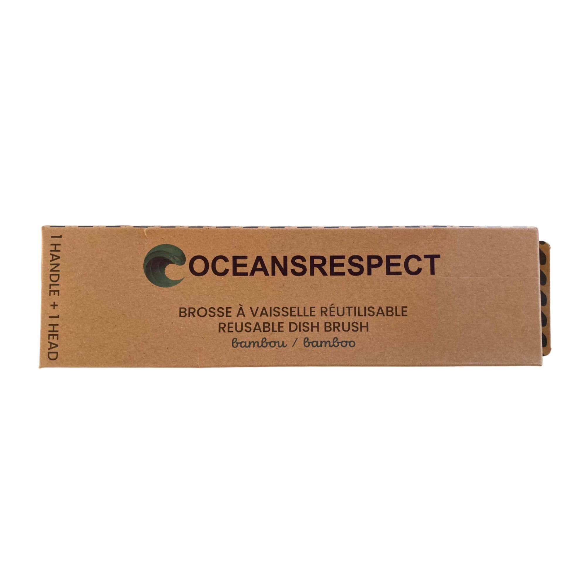 Oceansrespect 🌊🌍🌱 - Wholesale Cleaning Brush - Reusable bamboo dish brush with replaceable head11
