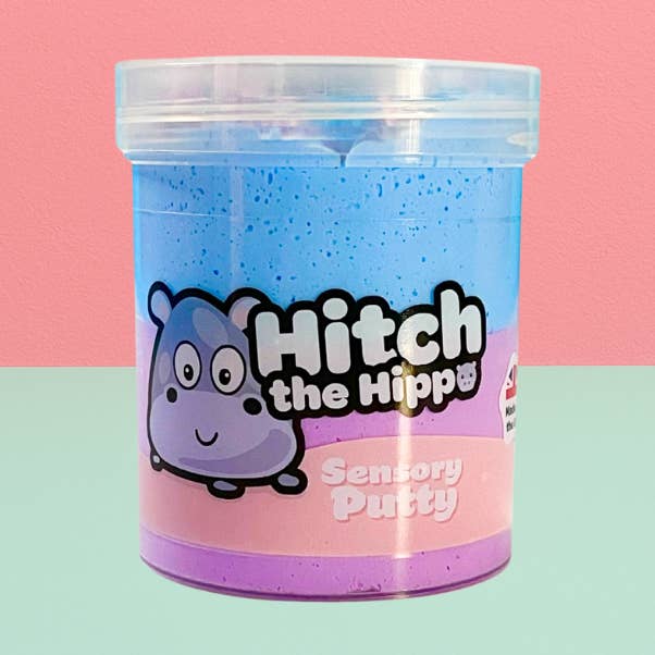 Hitch Hippo Sensory Putty – Case of 12 - Putty Pals for wholesale by Putty Pals