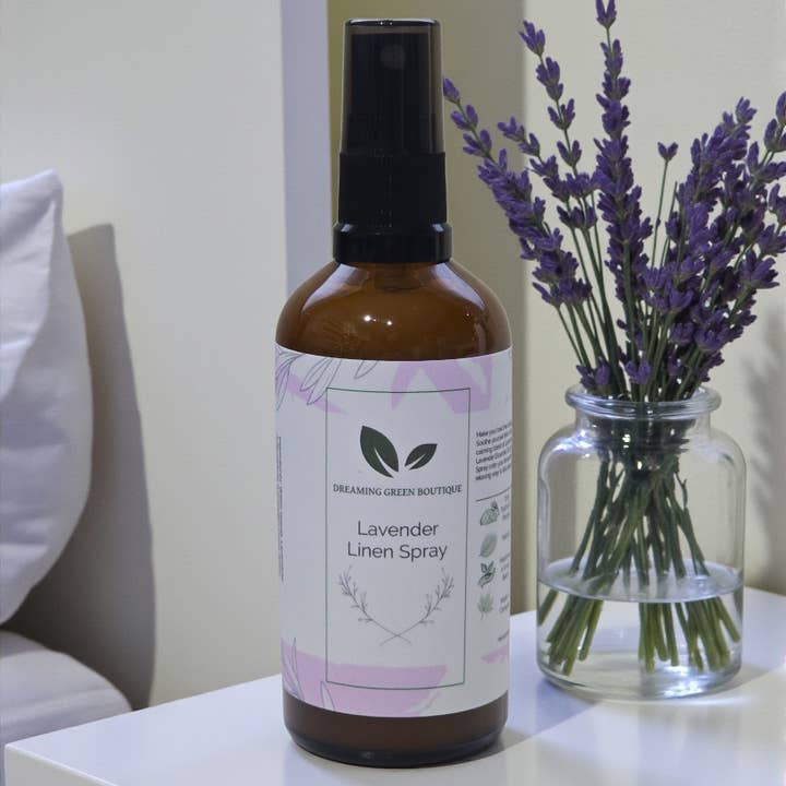 Lavender Linen Spray for wholesale by Dreaming Green Boutique