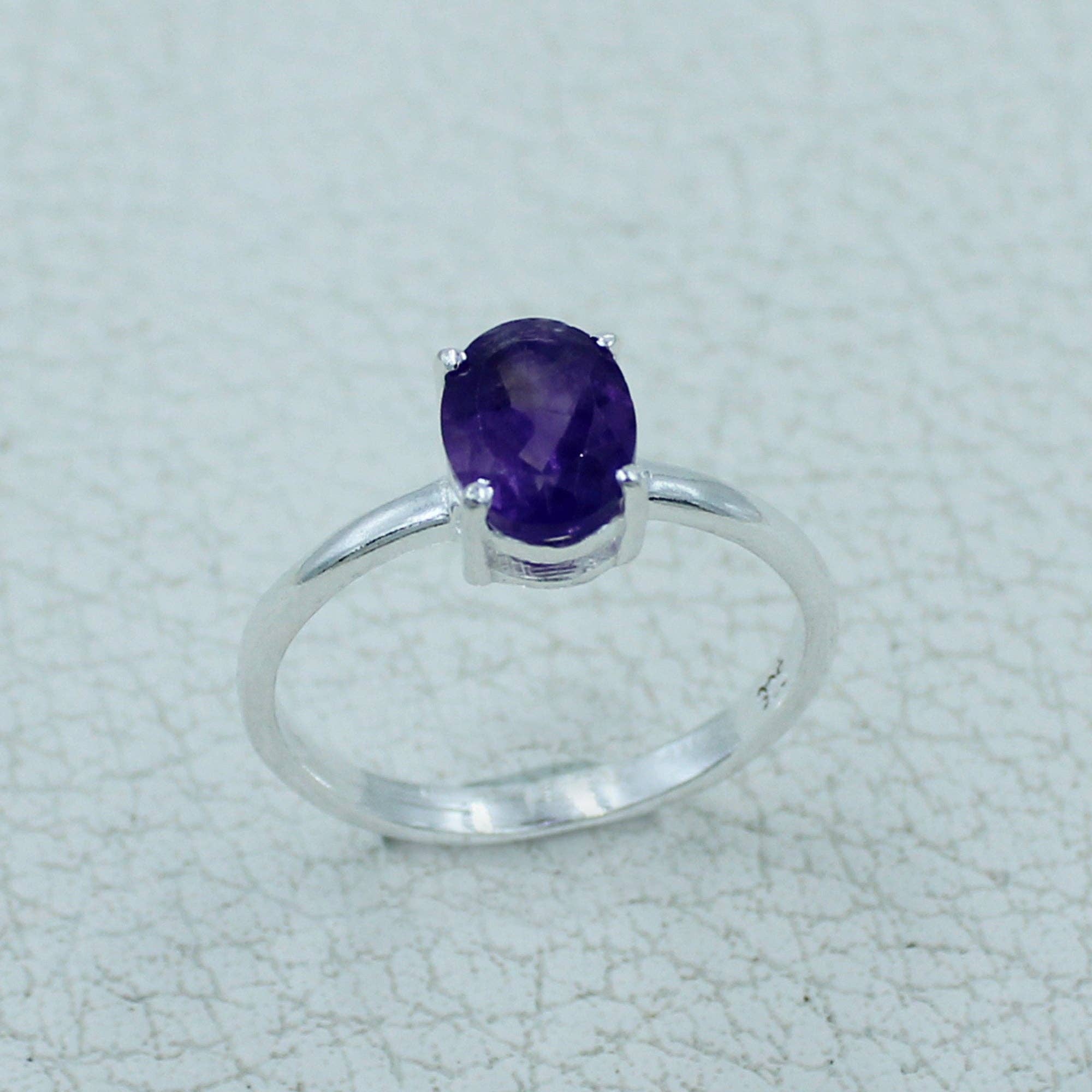 Silvex Jewelry – wholesale Single stone/solitaire ring – Garnet Minimalist Ring 925 Silver Birthstone Gift Jewelry17