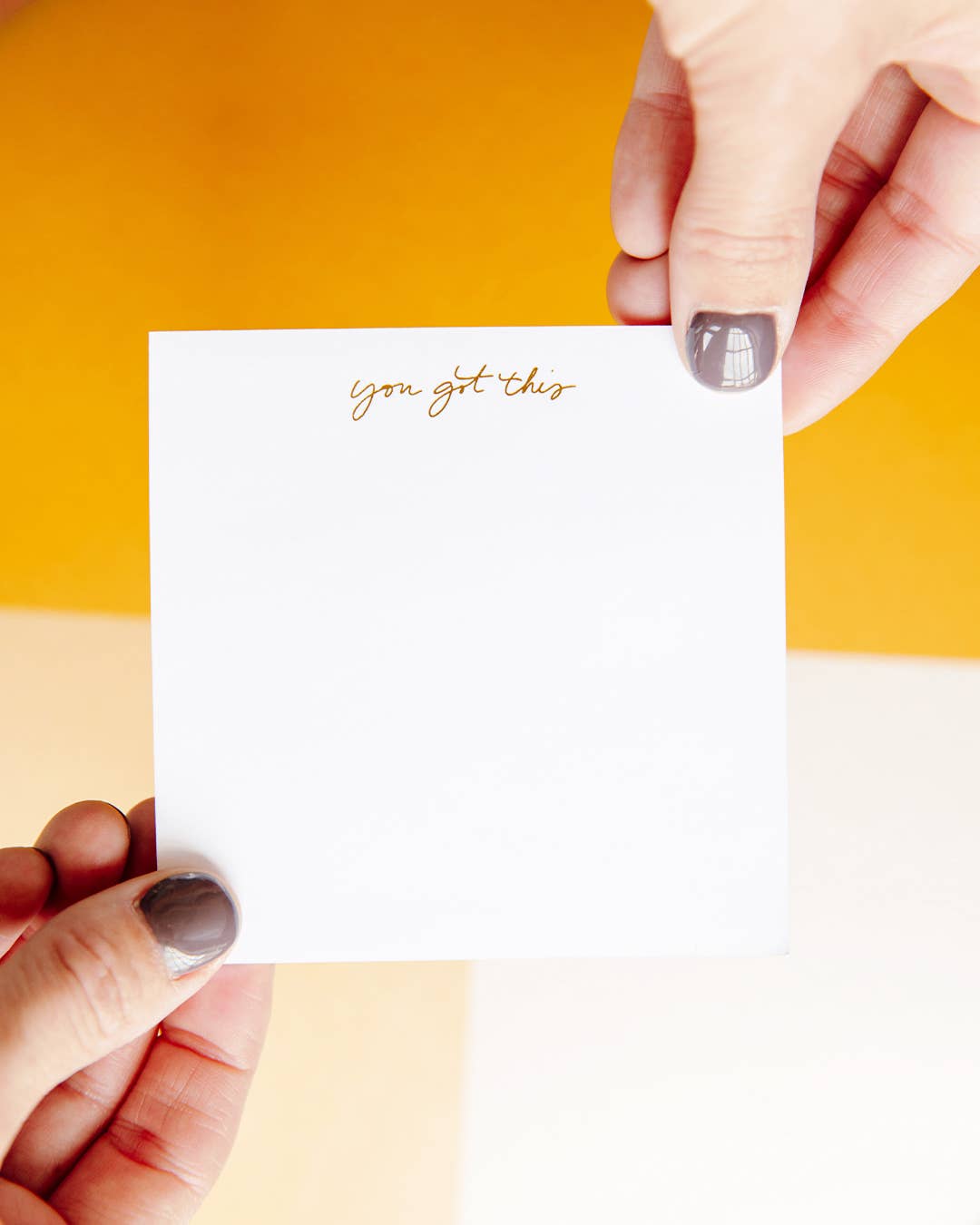 Inclosed Letterpress Co. - Wholesale Notepad - You got This Charmpad®5