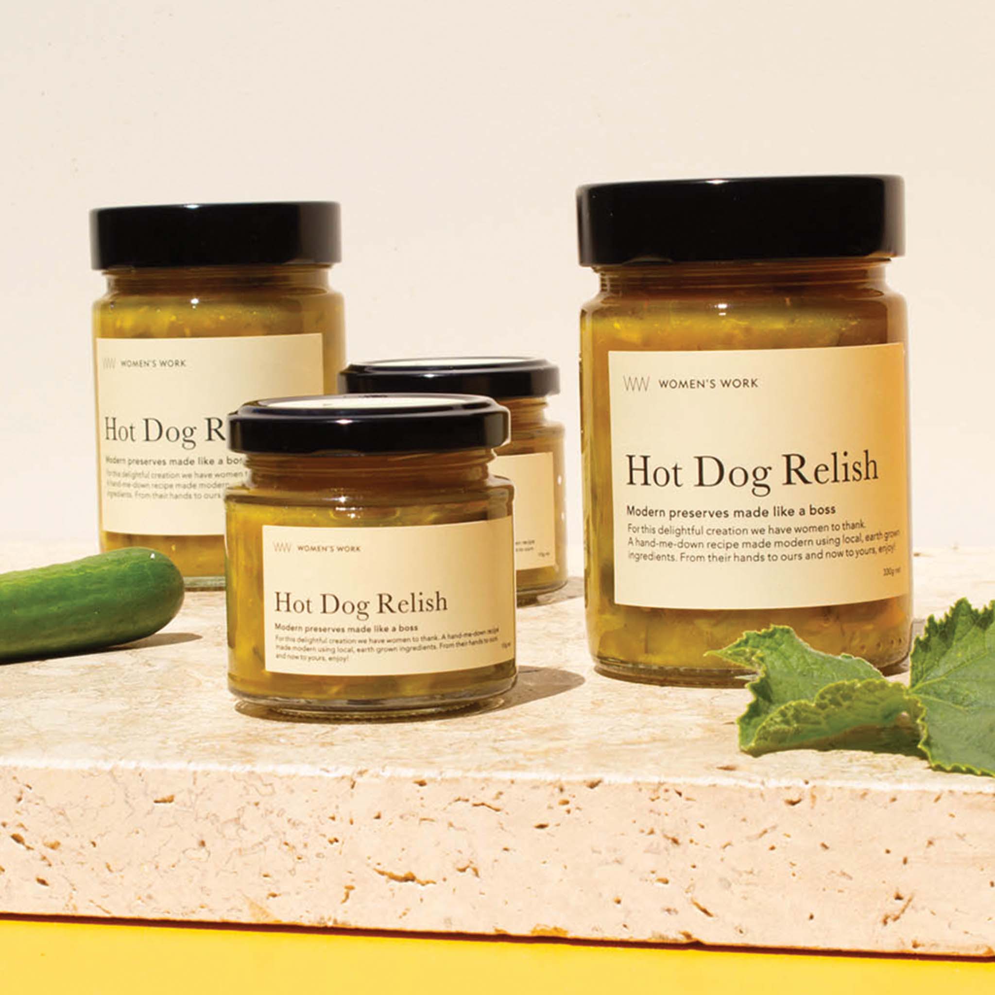 Women's Work - Vente Sauce relish - Relish pour hot dogs GRANDE6