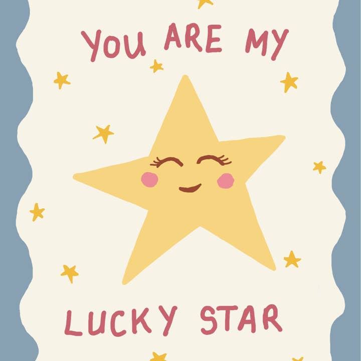 Lyonette – wholesale Art print – You are my Lucky Star Print1