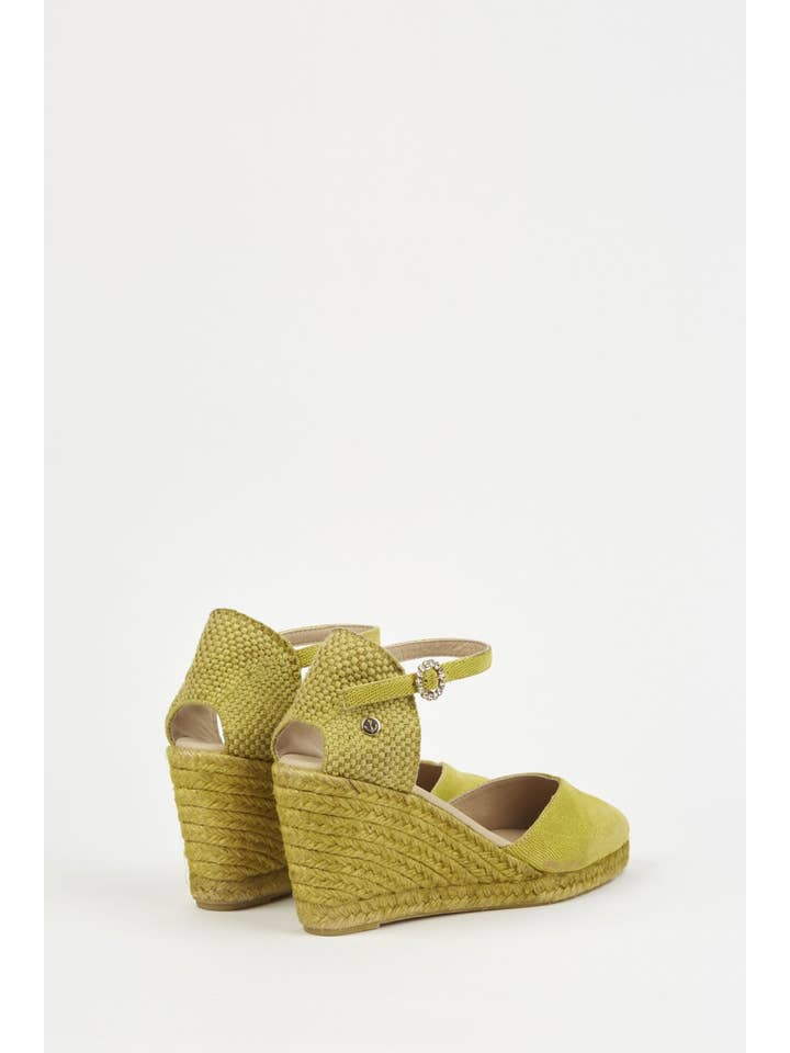 La Valeta Espadrilles-Ibera Factory Shoes slu - Wholesale Lifestyle Sneakers - Women's - Leticia Lima | Lime Green Espadrilles2