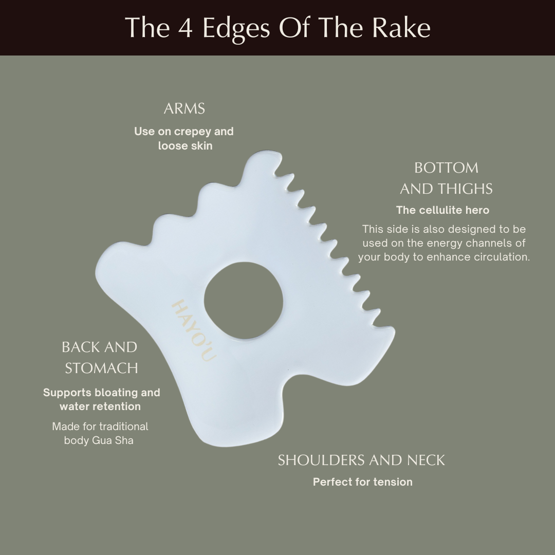 Hayo'u Method - Wholesale Gua Sha Tool - Hayo'u Rake3