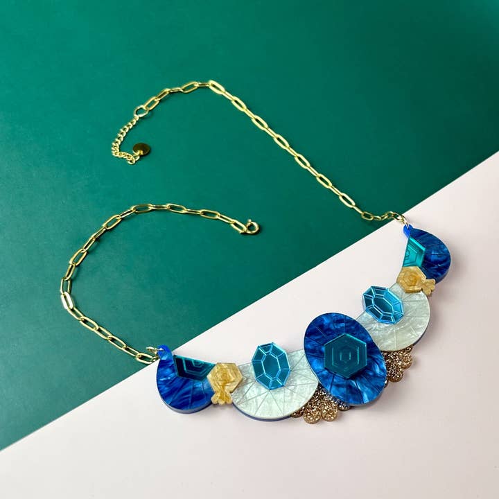 Little Geraldine - Wholesale Bib necklace - Anna Necklace0