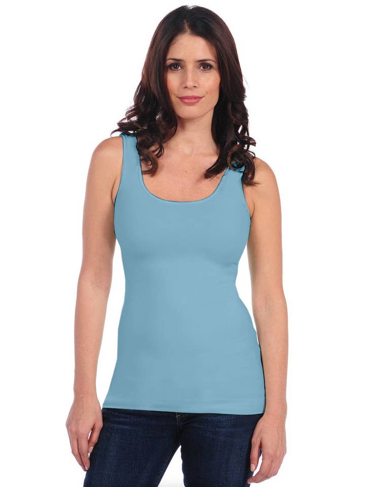 TINA Stephens Italy/Tees By Tina - Wholesale Tank top – Women′s - Seamless Smooth Tank (300ST)42