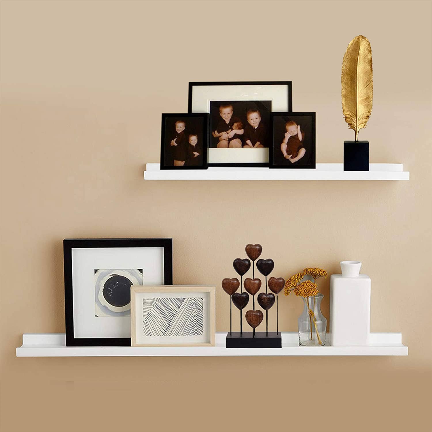 Or noir Table en plumes de paon en vente sur Faire2