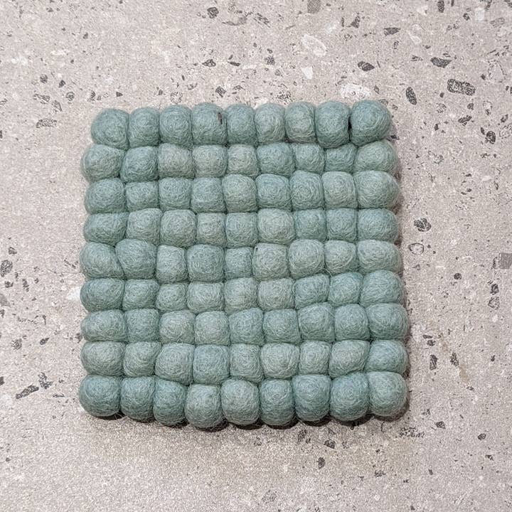 Cool Trade Winds – Großhandel Untersetzer – Kleine quadratische Filzuntersetzer aus Filzkugeln6