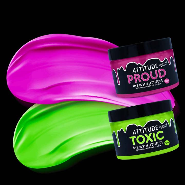 Attitude Hair Dye - Wholesale Hair Dye - Cyber Punk Duo Hair Dye - Vegan, cruelty-free
