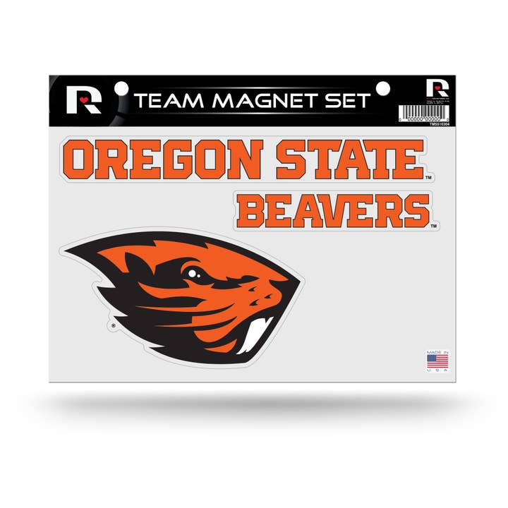 Oregon State Team Magnet Set for wholesale by Rico Industries