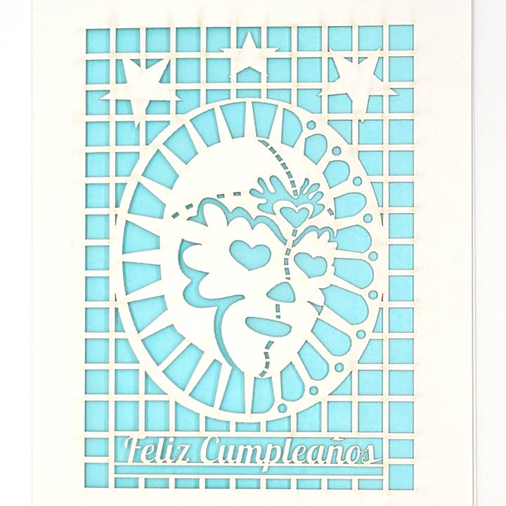 two hermanas - Wholesale Birthday Card - Feliz Cumpleanos - Luchador3