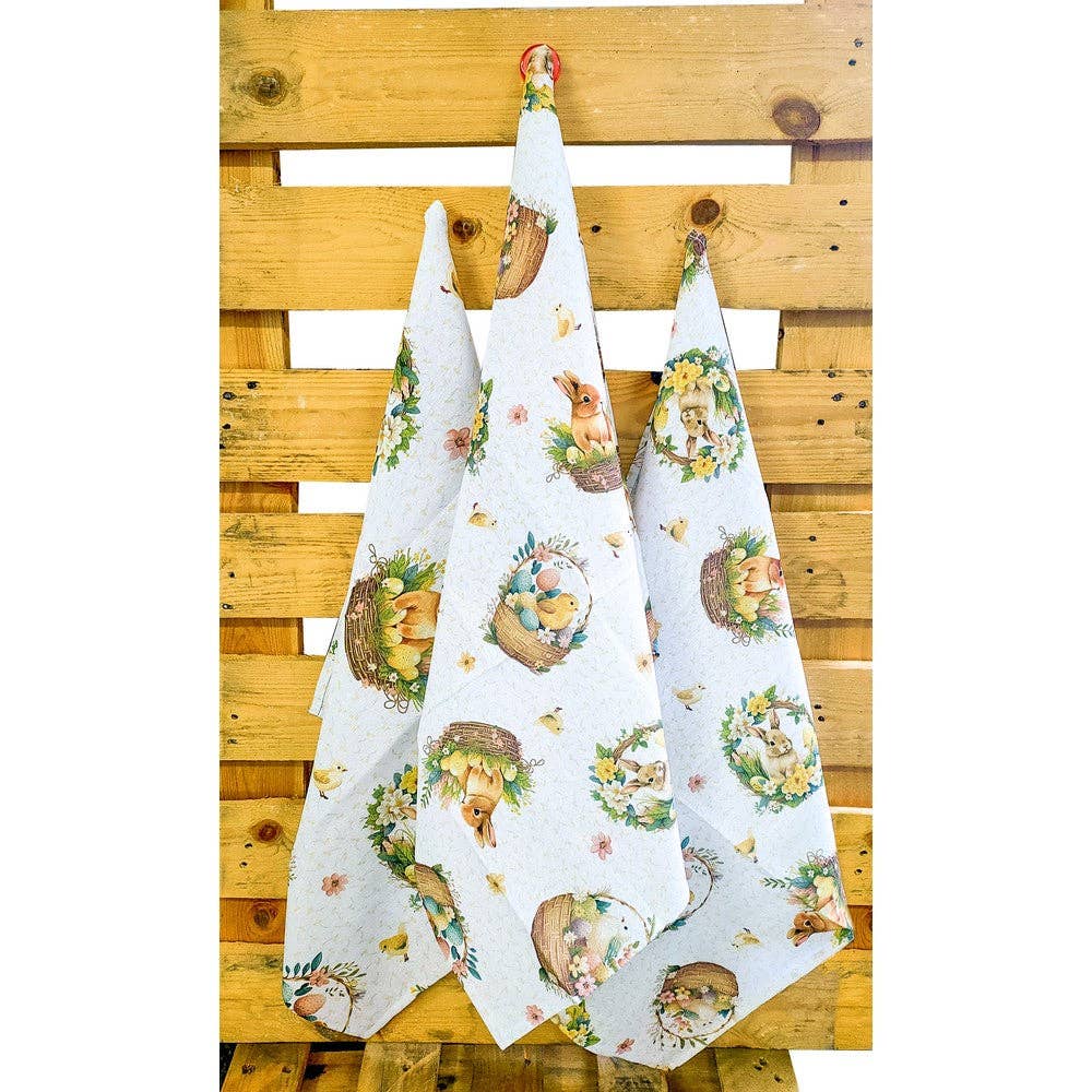 Almatex srl - Wholesale Tea Towel - EASTER tea towel cm. 50x652