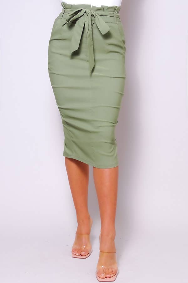 CEFIAN FASHION – Saia - Mulher por atacado – MISS DONNA CARREIRA SAIA MIDI DE CINTURA ALTA4