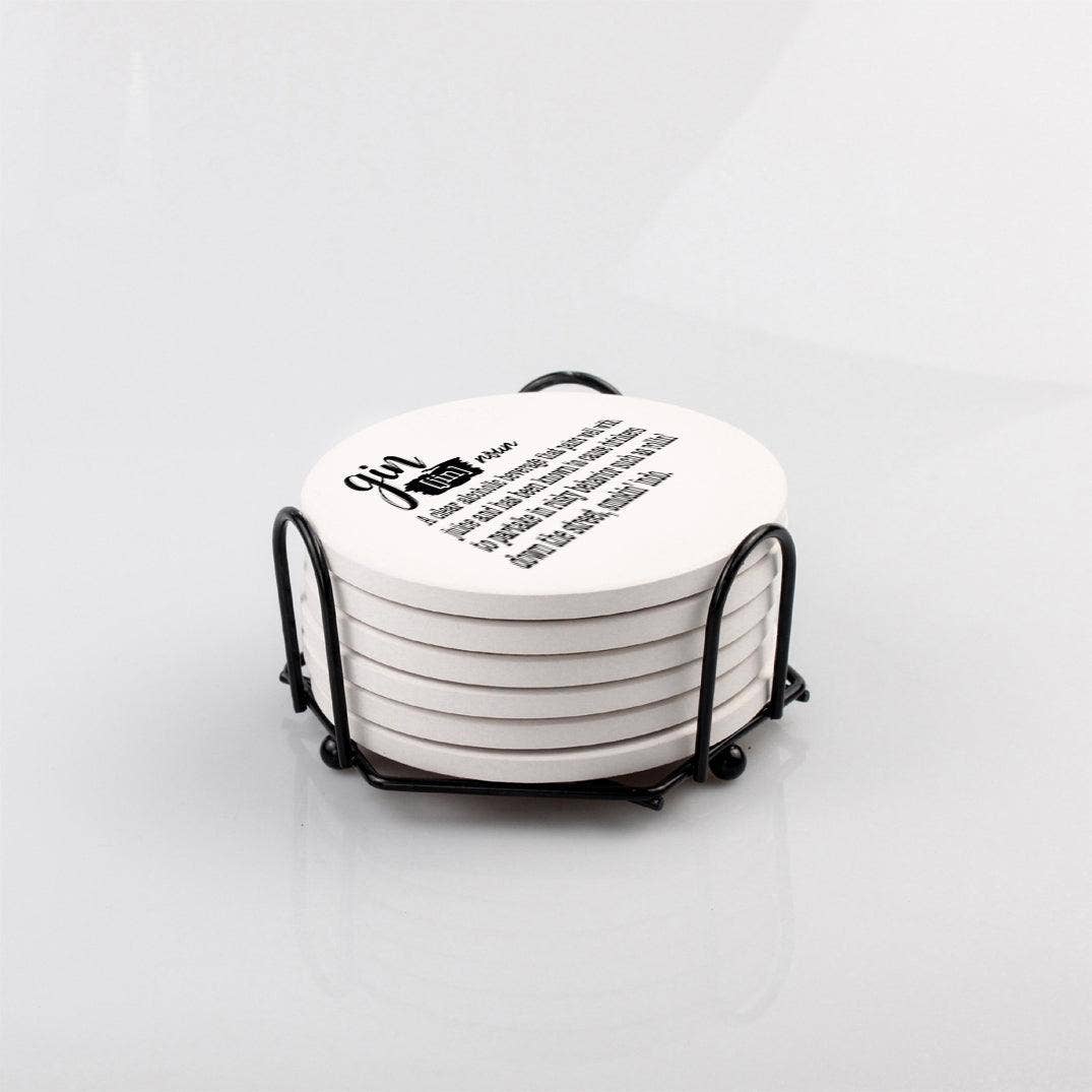 Gia Roma – Großhandel Untersetzer – Lustige Achterbahn-Geschenksets, Definitionen aus dem Humor-Getränkewörterbuch47