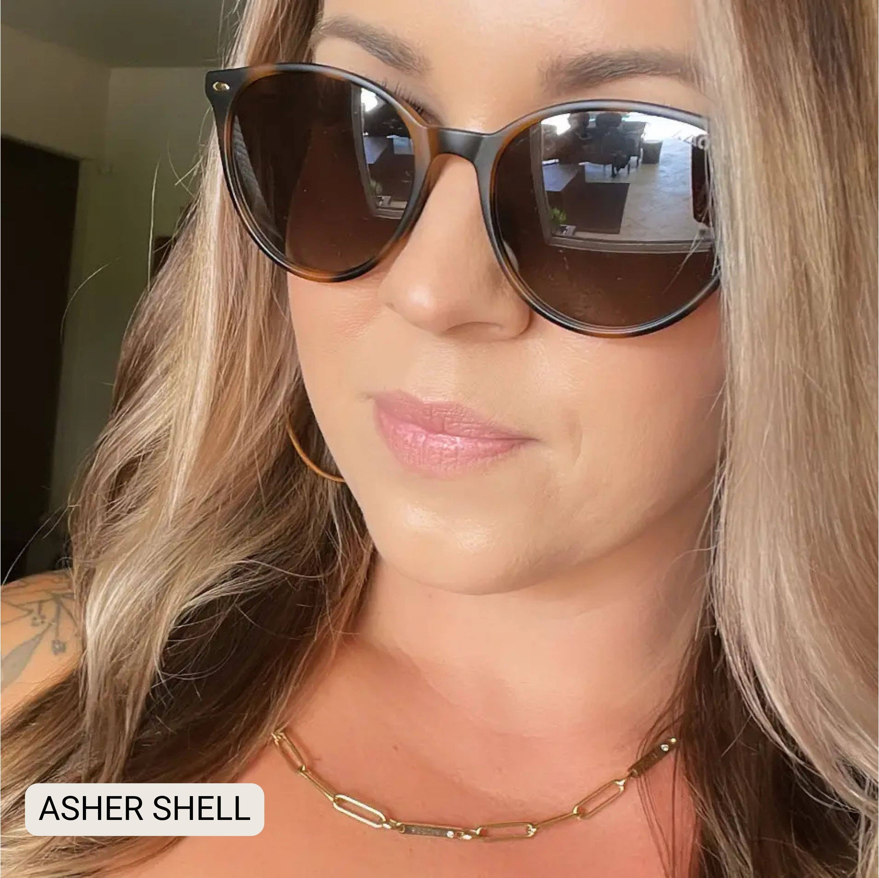 DAX Eyewear - Wholesale Sunglasses - Women's - Asher - Women's Polarized Round Sunglasses 5