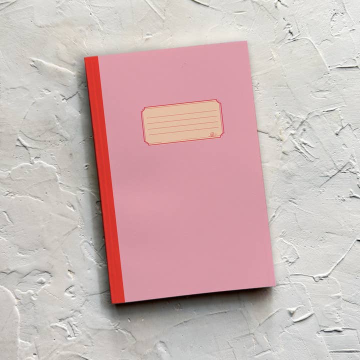 Pink Snail Keystone Notebook Journal for wholesale by Belle & Union